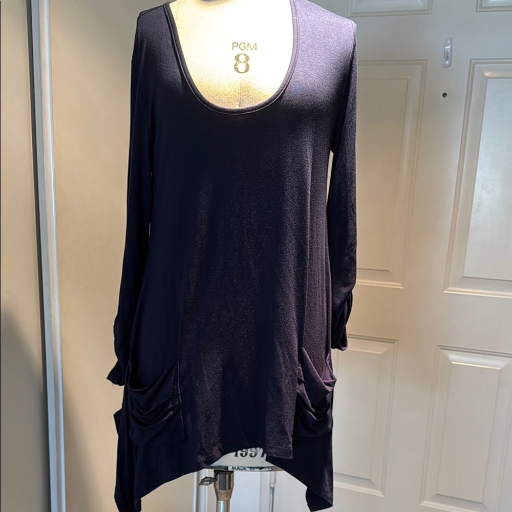 Elegant Navy Women's Top